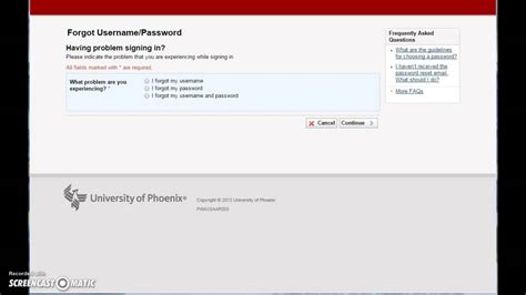 University Of Phoenix Login Ecampus - Login pages Info