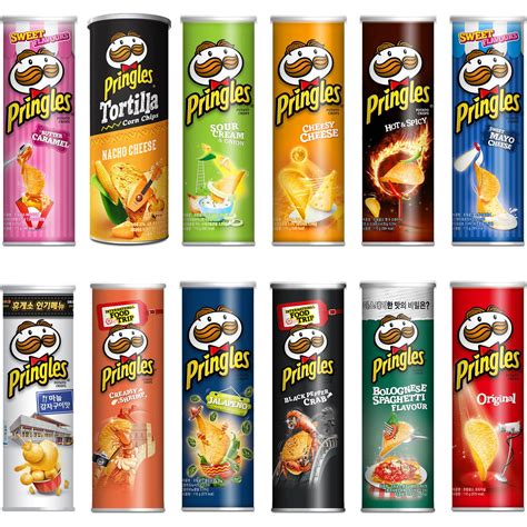 Kellogg Pringles Potato Crisps Chips Snack 110g K Food | K food, Snack ...