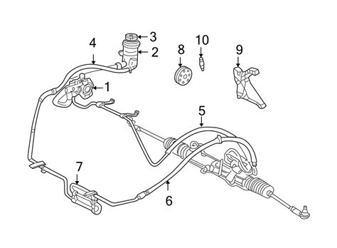 Ford Power Steering Hose Diagram