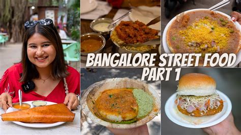 Best BANGALORE Street Food Tour (Part 1) | Ghee Podi Idli, Holige, Dosa ...