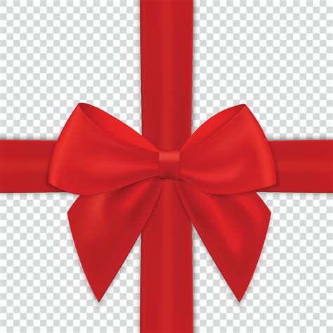 Realistic bow and ribbon isolated 8367546 Vector Art at Vecteezy