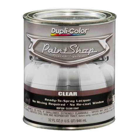 Dupli-Color Paint Shop Clear Coat Lacquer