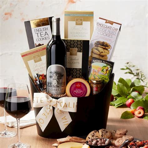 chocolate and wine basket - CoffeeChat