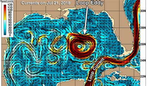 Gulf Of Mexico Loop Current Map