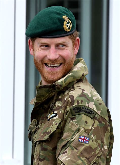 Prince Harry Looks Handsome in Military Uniform in New Photos