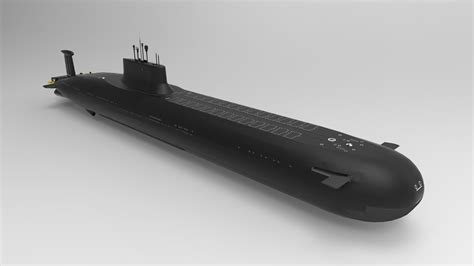 Ballistic Missile Submarine 3D model | CGTrader