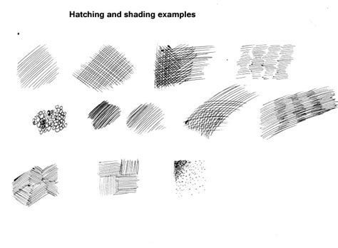 Shading and Hatching examples by Nigzblackman on DeviantArt