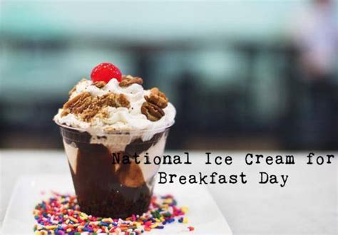 National Ice Cream for Breakfast Day at George's Ice Cream and Sweets ...