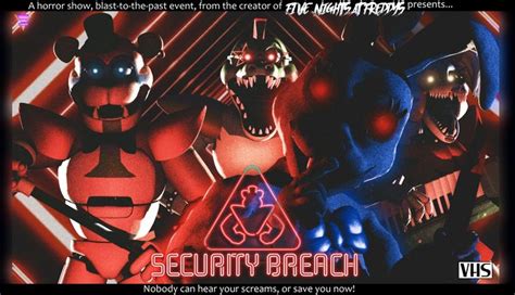 Security Breach: Five Night's at Freddy's in 2021 | Fnaf, Fnaf ...