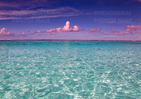 Tahiti Lagoon on Canvas - Phenomenal Photos Maui