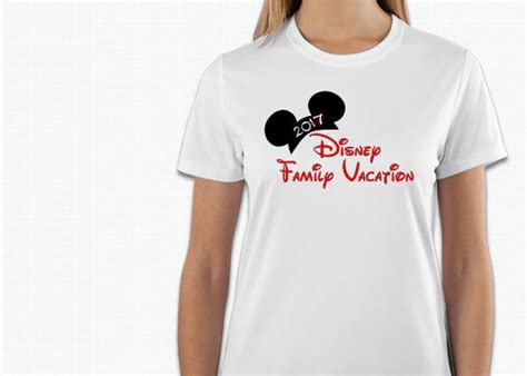 Countdown to Disney: Custom Made T-Shirts for Disney Family Vacation - A Grande Life