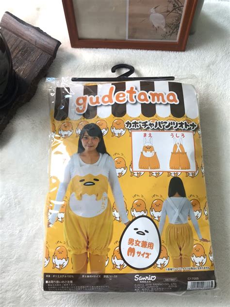 Gudetama Costume, Hobbies & Toys, Toys & Games on Carousell