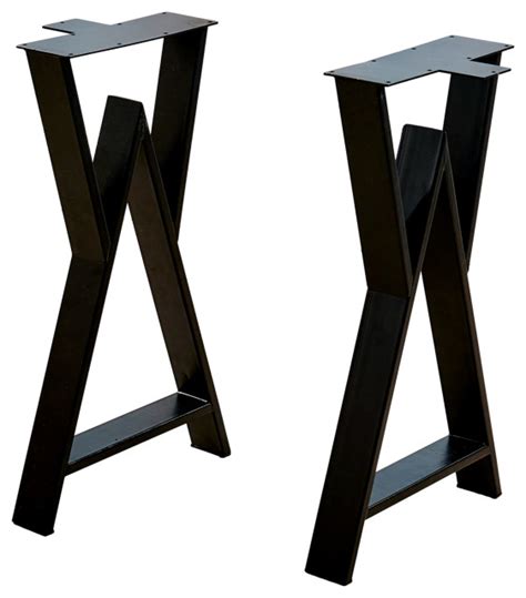 Heavy Duty Table Legs W Type Set of 2, 24'' - Table Tops And Bases - by ...