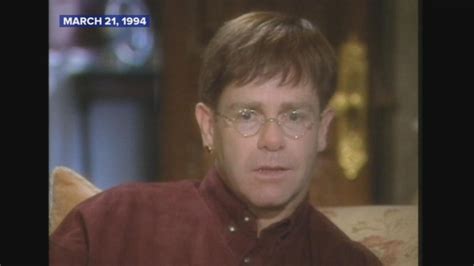 March 21, 1994: Elton John touches on personal aspects of his life Video - ABC News