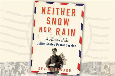 ‘Neither Snow nor Rain’ – Postal Service History Published – Postal ...