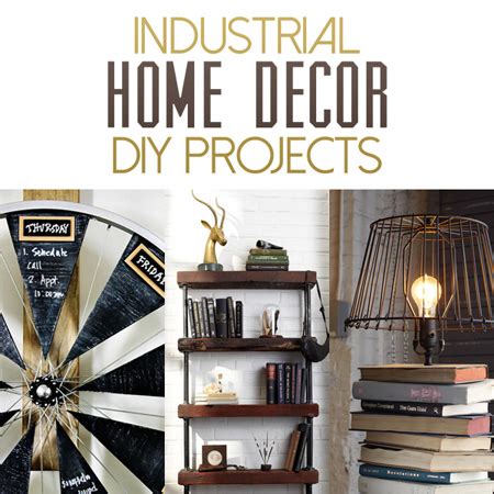 Industrial Home Decor DIY Projects - The Cottage Market