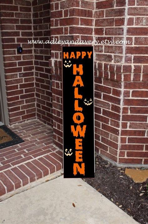 Happy Halloween Porch Sign, Halloween Porch Sign, Fall Porch Sign, Jack ...