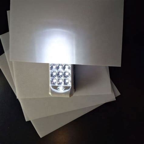 3mm Frosted PMMA LED Diffuser Sheet