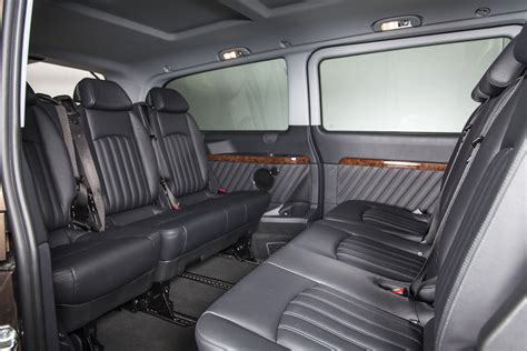 Moscow chauffeured 6-7 seater minivan minibus V class Mercedes Viano ...