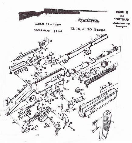 All Available REMINGTON ARMS COMPANY SHOTGUN REPAIR PARTS;Bob's Gun Parts Shop, Bob's Gun Shop ...