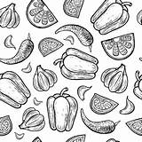 Mexican Food Coloring Pages sketch template