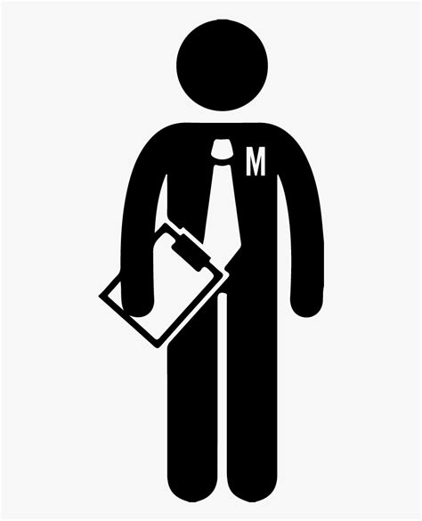 Managers Black And White Clipart , Free Transparent Clipart - ClipartKey