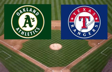 Oakland Athletics vs Texas Rangers Live Stream