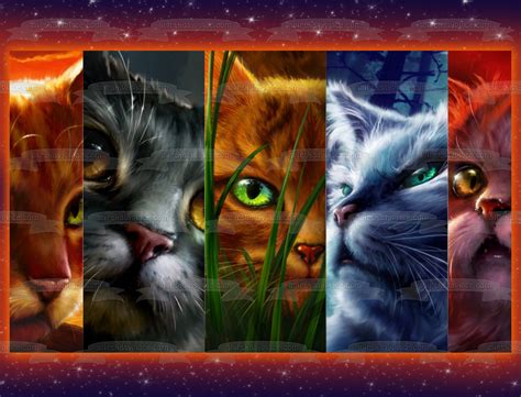 Warrior Cats Inner Glow Firestar Jayfeather Tigerstar Graystripe Blues ...