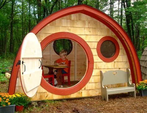 Hobbit Hole Playhouse Kit outdoor wooden kids by HobbitHoles, $1,595.00 (With images) | Play ...