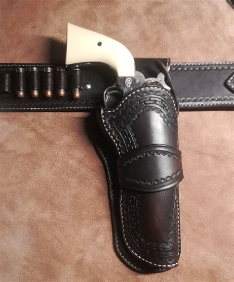 Colt 45 S.A.A Holster and Custom Rig Belt. - Etsy