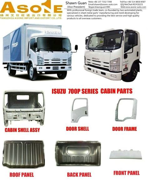 aftermarket metal body parts for ISUZU light truck 700P cabin,sh ...