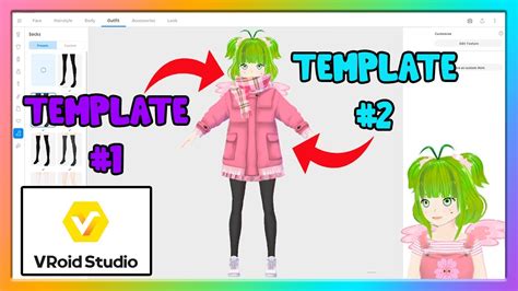 Vroid Studio: 'Layering Clothing Templates' Tutorial! This is such a cool feature! - YouTube