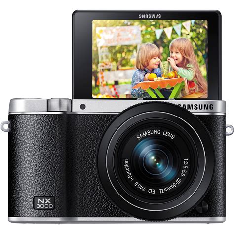 Samsung NX3000 Mirrorless Digital Camera EV-NX3000BEIUS B&H