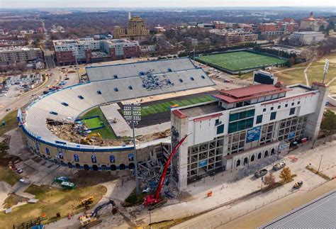 Renovations of David Booth Kansas Memorial Stadium are underway. Check ...