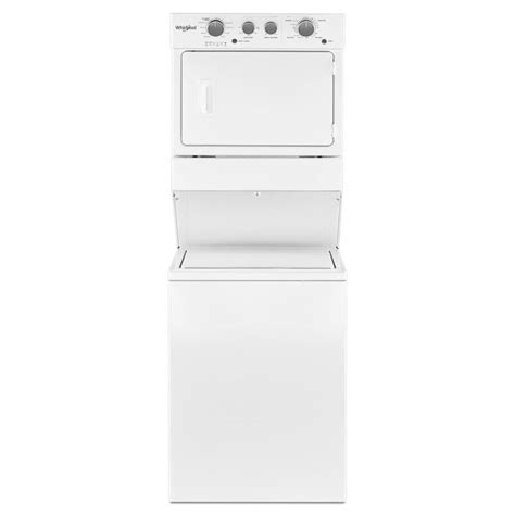 Whirlpool Gas Stacked Laundry Center with 3.5-cu ft Washer and 5.9-cu ft Dryer (White) at Lowes.com