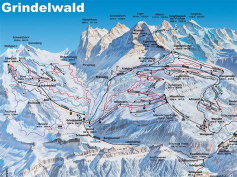 Grindelwald piste map