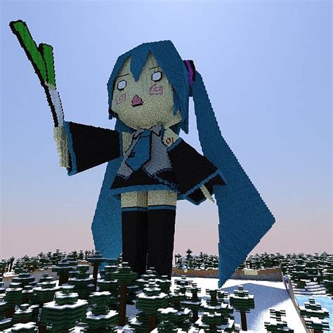 Hatsune Miku (Nendroid Ver) Minecraft Project