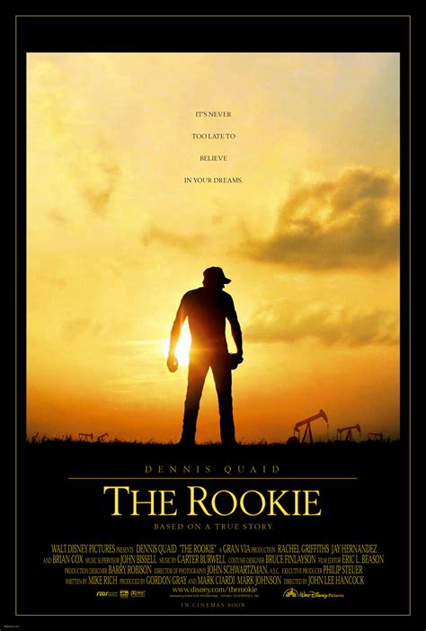 The Rookie | Baseball movies, Sports movie, Full movies online free