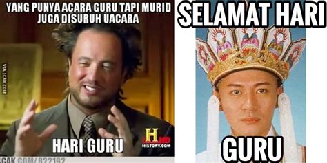 8 Meme Lucu 'Hari Guru', Bikin Ngakak dan Nostalgia Masa Sekolah Gaes