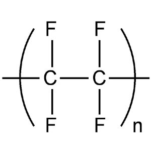 Polytetrafluoroethylene Polymer Chemical Structure Photograph By | My ...