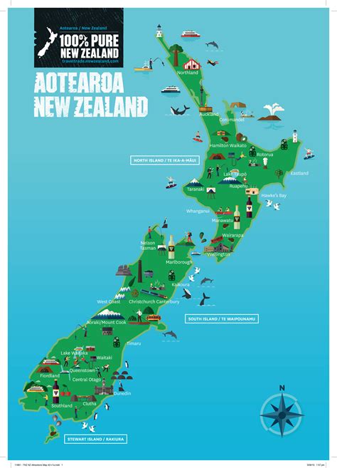 New Zealand Map - Geopolitical Map Of New Zealand New Zealand Maps ...