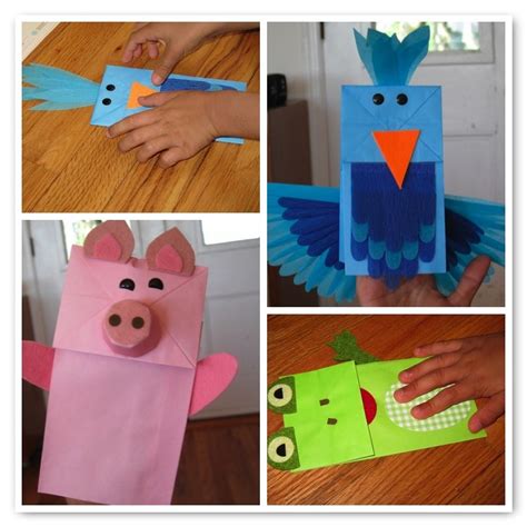 Making Paper Bag Puppets | Alpha Mom