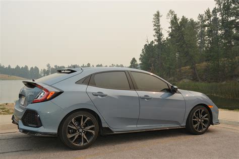 2017 Civic Hatchback Sport Touring (Sonic Gray Pearl) - 1st Road Trip to Black Hills, SD : r/civic