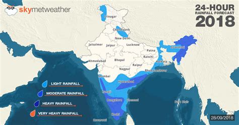 Southwest Monsoon Forecast for September 30 Across India | Skymet ...