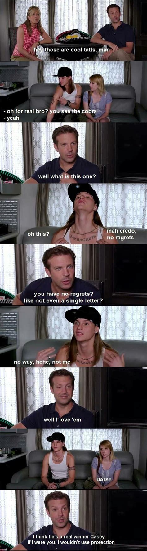 One of my favourite scenes from film. we're the millers - 9GAG