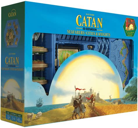 Catan 3D Expansion: Seafarers & Cities & Knights Announced!