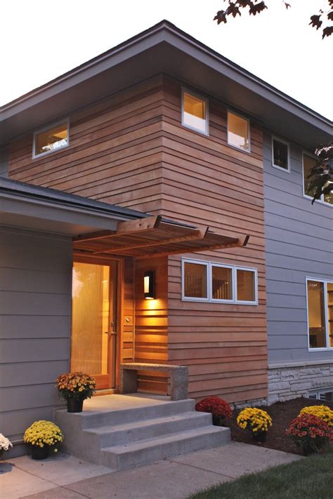 Yummy, simple exterior | Wood siding exterior, Exterior remodel, Modern exterior