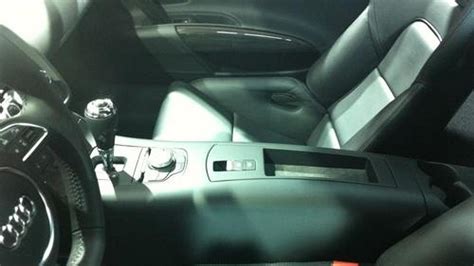 Audi R8 e-tron interior spied