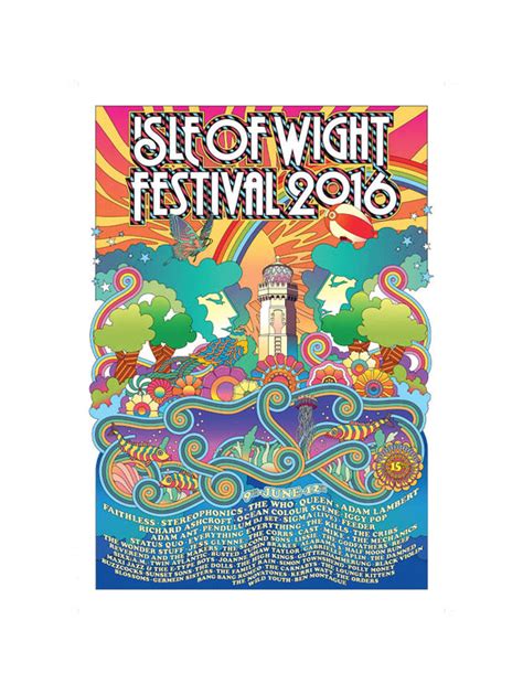 Posters – Isle Of Wight Festival