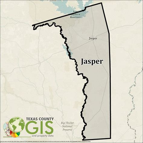 Jasper – Texas County GIS Data